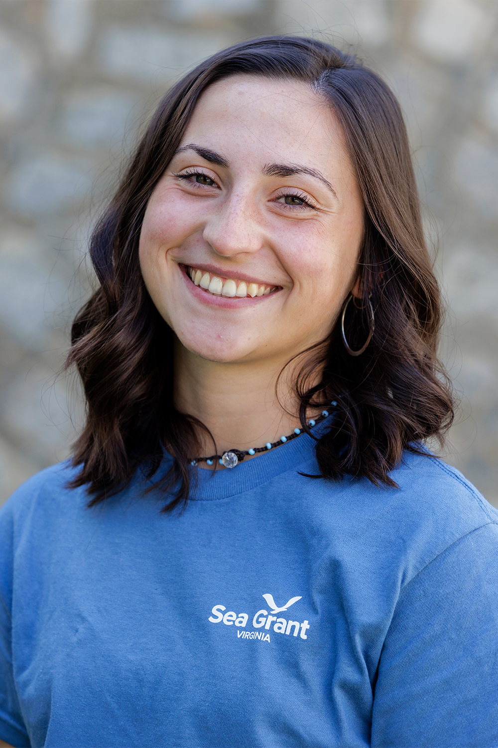 Albert is now employed by Virginia Sea Grant. Photo provided by Bayleigh Albert.