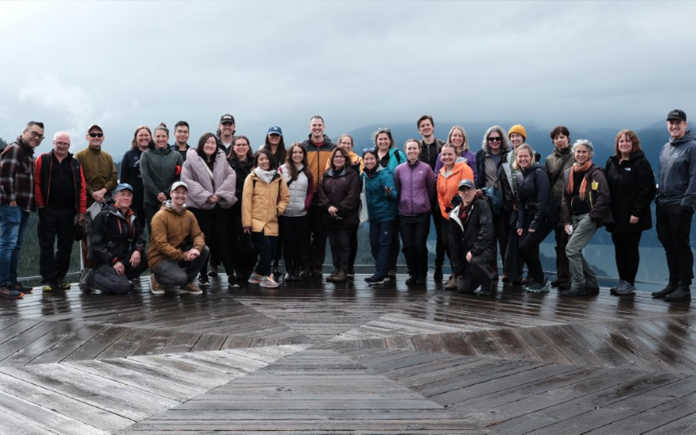 A Pacific Salmon Commission staff photo from October, 2023. Photo provided by John Field.