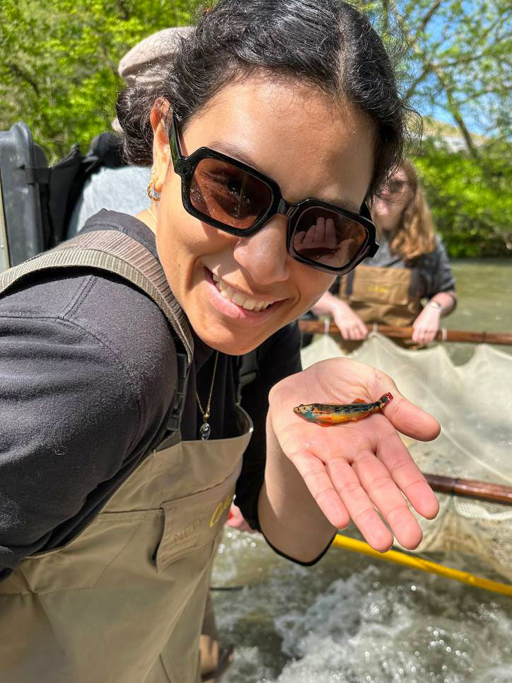 Guennouni says her experience at the Batten School &amp; VIMS has shown her how interconnected ecosystems are, with even the smallest species serving important functions. Photo provided by Nihal Guennouni