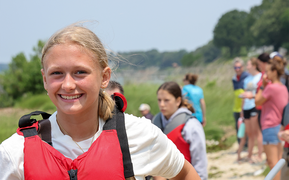 Seining in the York River is one of the most popular activities on Marine Science Day. Photo credit: Candace Johnson.