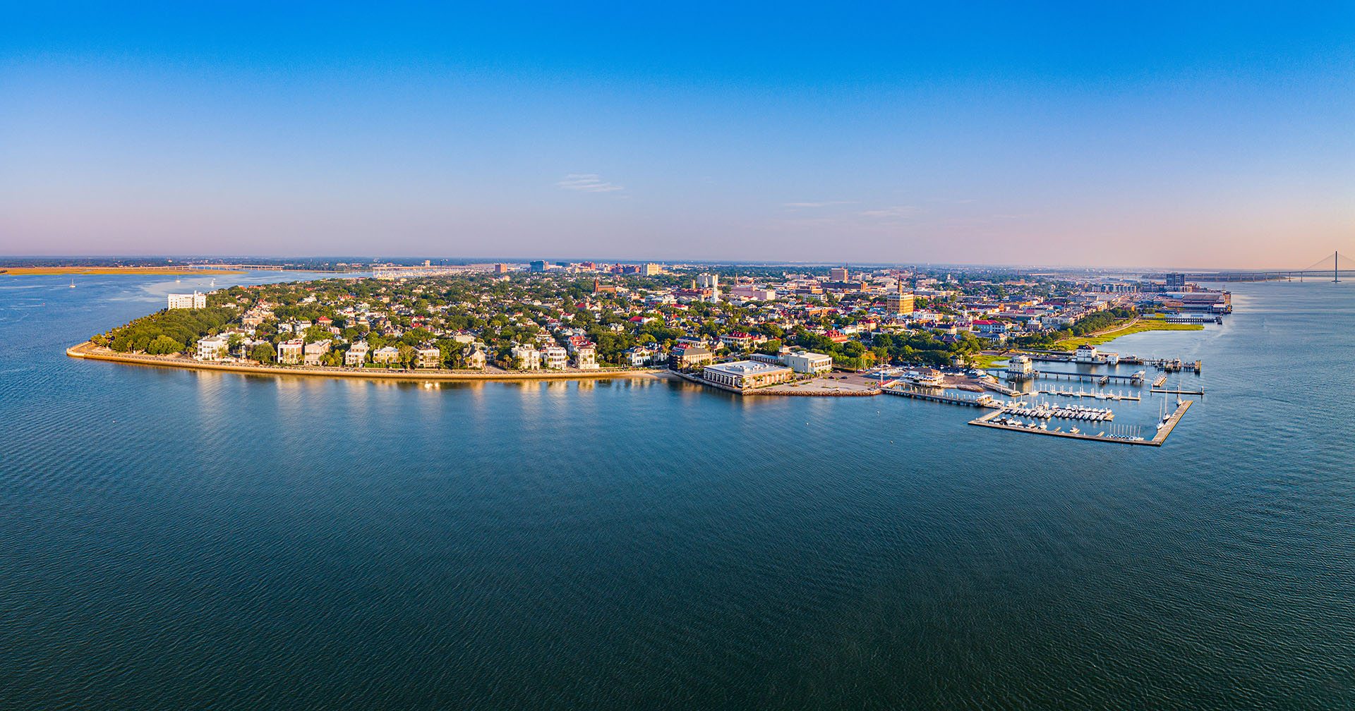 Professor Molly Mitchell notes that Charleston, South Carolina, and other southern East Coast communities are experiencing accelerating sea level rise, likely due to patterns of water distribution from glacial melt. Adobe Stock image