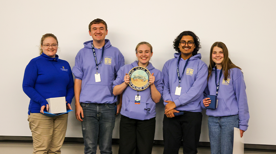 3rd place winners from the Governor’s School for Science and Technology