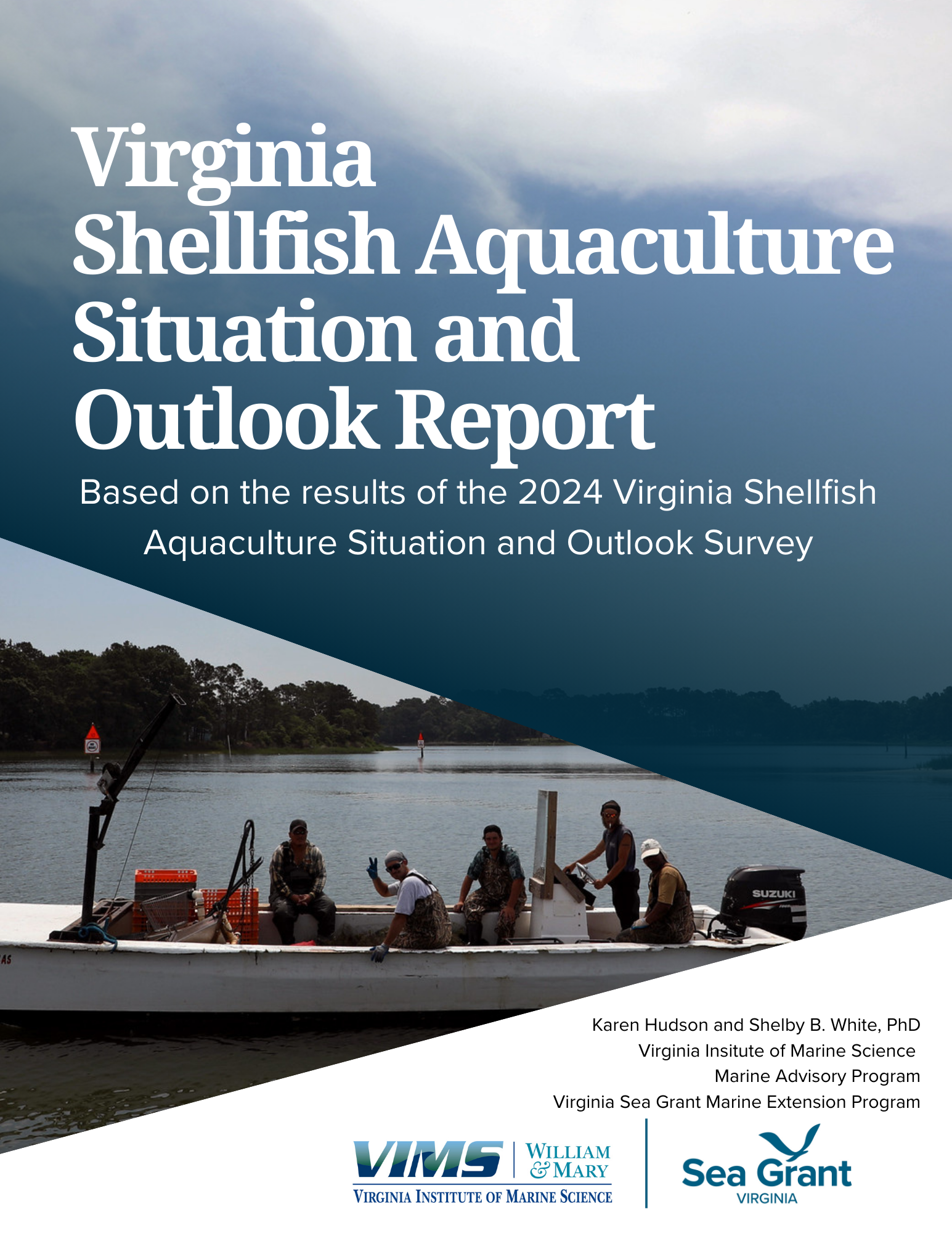 2025 MRR Shellfish Survey Cover Page